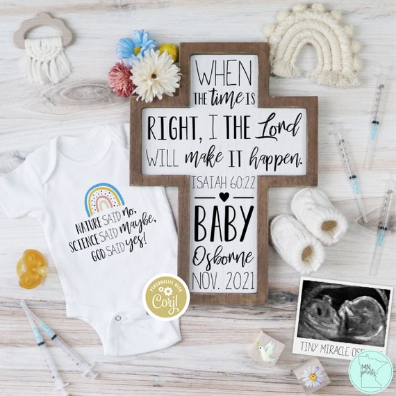 Christian Rainbow Pregnancy Announcement Shirt Baby Gift God Christian Rainbow Pregnancy Announcement Shirt Baby Gift God