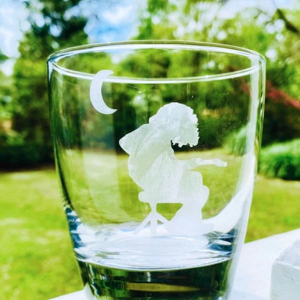 Widespread Panic Bourbon Glass - Mikey Silhouette