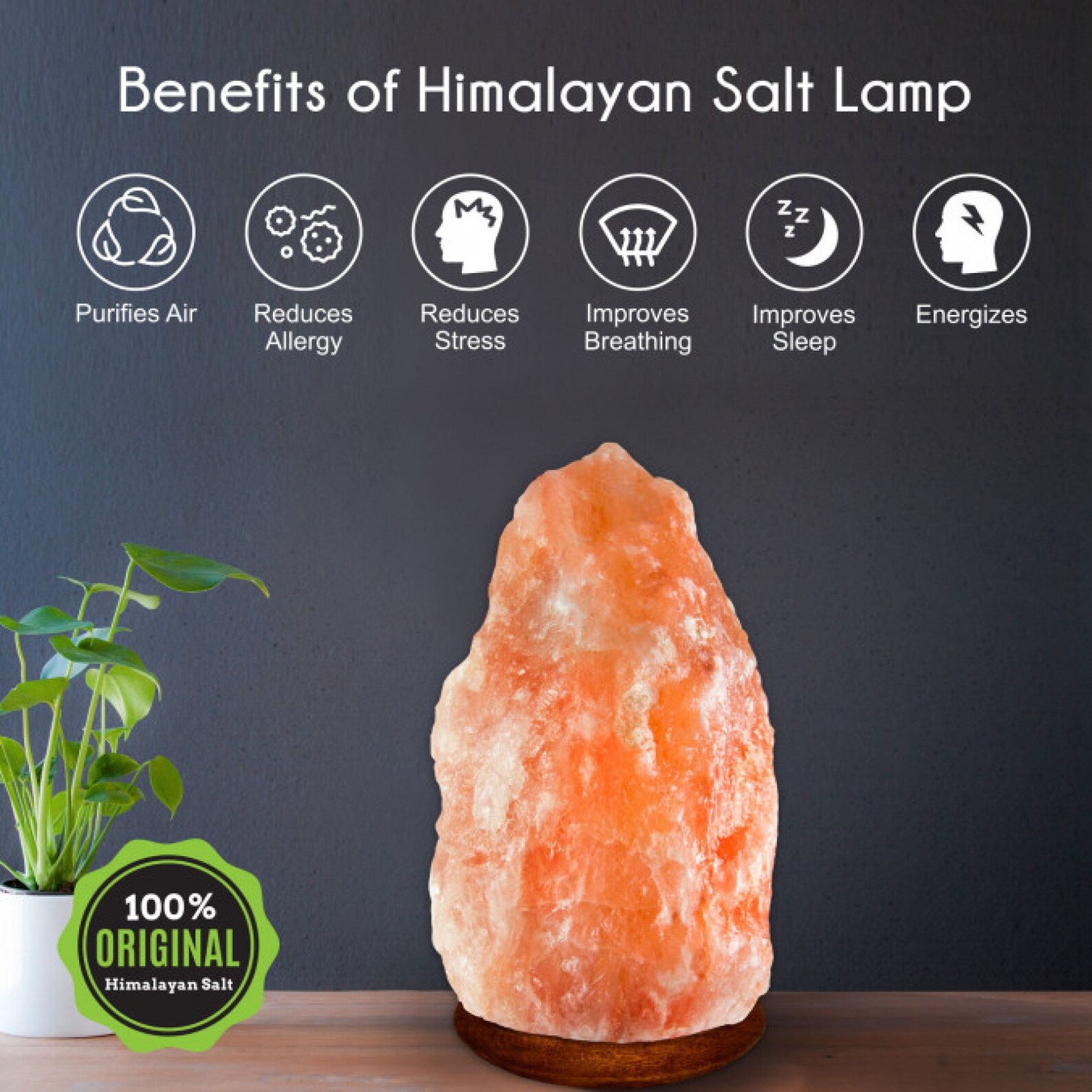 Original Himalayan Salt Rock Lamp 612 Lbs for Healing Etsy
