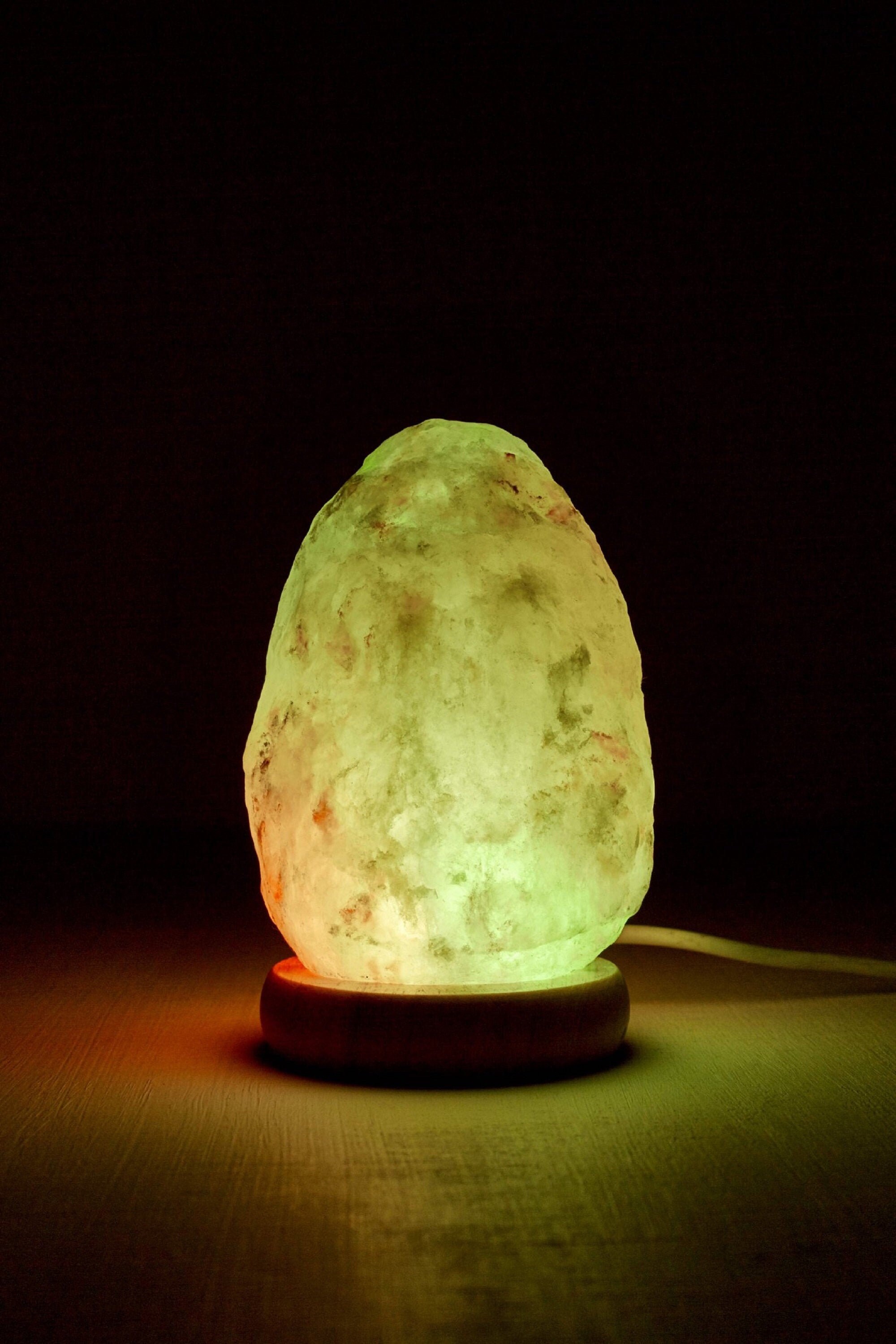 Mini Color Changing Himalayan Salt Lamp For Healing 12Lbs. Etsy