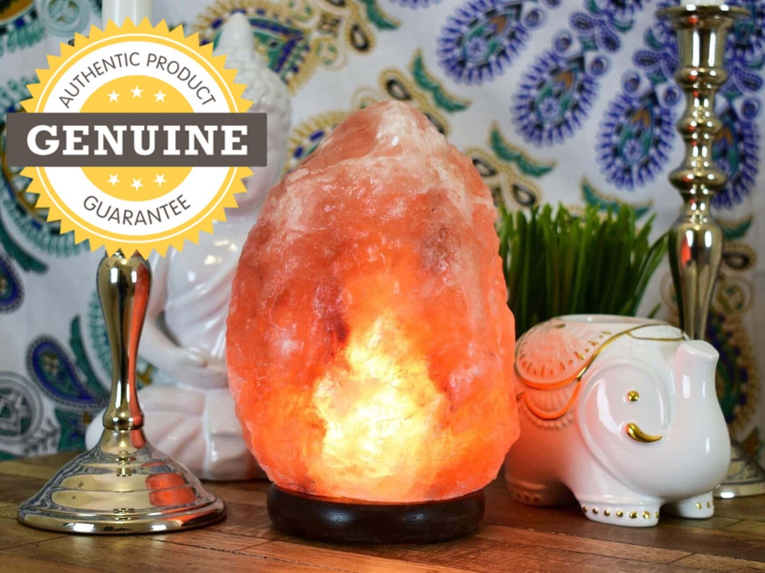 Original Himalayan Salt Rock Lamp 612 Lbs for Healing Made With 100