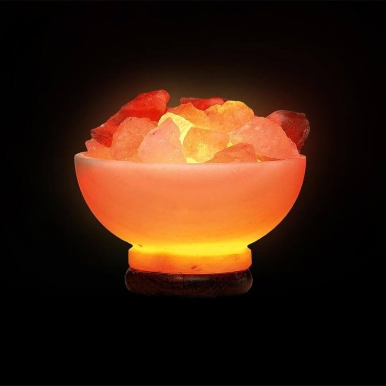 Fire Bowl Himalayan Salt Lamp 100 Real Himalayan Pink Salt Salt Rock