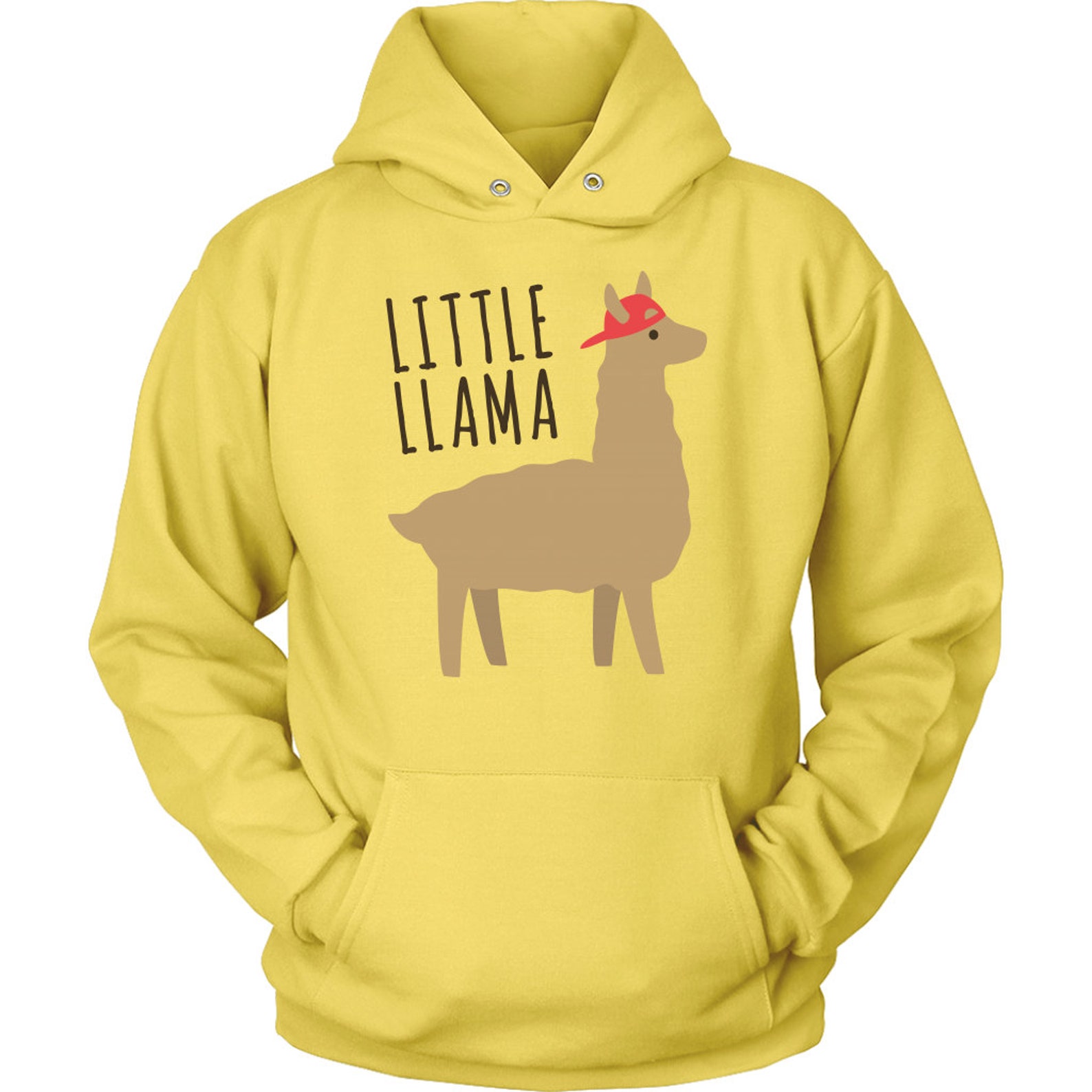 Little Llama Boy Unisex Hoodie Unisex Hoodie | Etsy