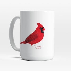 Cardinal Mug  - 11oz And 15oz Coffee Mug