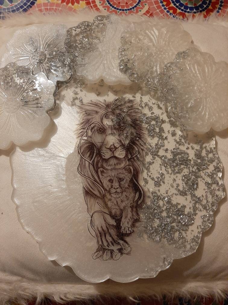 Plateau Accompagné de Ces Sous-Verres