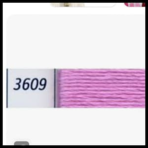 Rhinestones for diamond painting, diamond painting DMC 3609 square or round