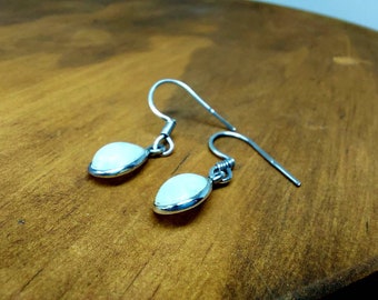 Mexican fire opal earrings / natural opal earrings/ opal earrings