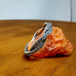 Minimalist silver ring / Sterling silver ring   / infinity ring / infinity jewelry