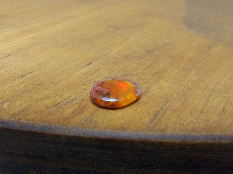Mexican fire opal cabochon for jewelry making or home decoration meditation stone fire opal cabochon fire opal matrix BT62