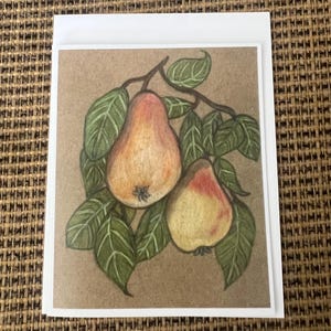 Blanco notitiekaarten bedrukt met aquarelkunst, kleurpotlood, acrylverf, pastelkleuren