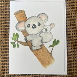 Cartões de anotações em branco impressos com aquarela, lápis de cor, tintas acrílicas e pastéis