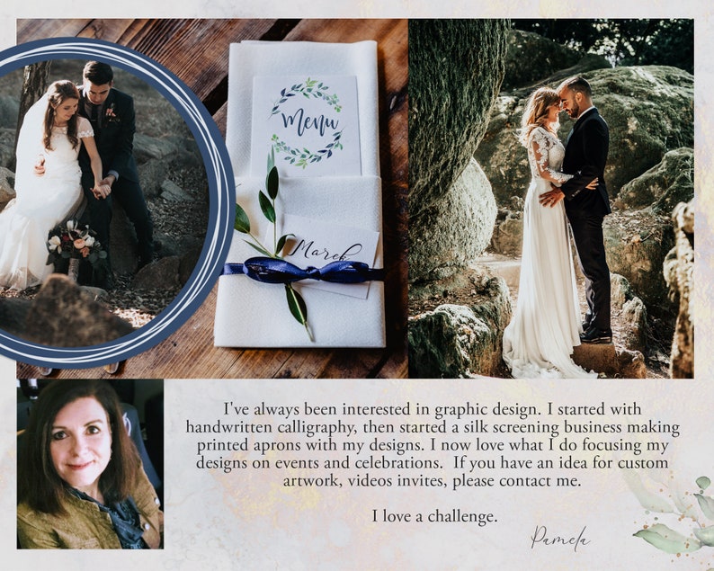 Wedding Eviteanimated Invitation Save the Date Digital Etsy