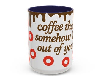 Taza de café Phish Donut - Tema "Desde el fondo" - Regalo para amantes de la música