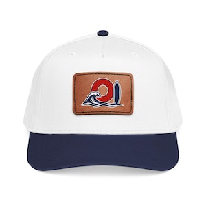 Phish Retro Surf Donut Leather Patch Baseball Cap | Lot Hat