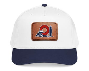 Phish Retro Surf Donut Leather Patch Baseball Cap | Lot Hat