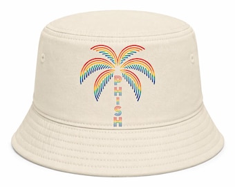 Sombrero de cubo con palmera de Phish Riviera Maya México