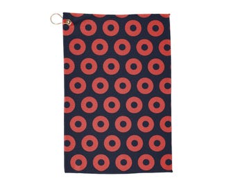 Phish Donut Golf Towel Navy