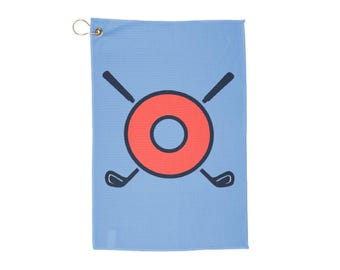 Toalla de golf con diseño de donut de Phish, accesorio para fans de la banda Jam, equipo de golf de microfibra absorbente