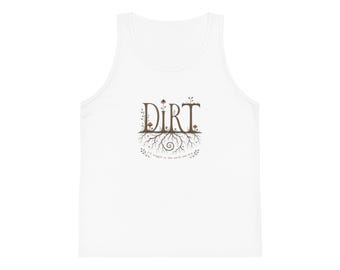 Kids Gardening Tank Top | Playful Cotton Shirt for Outdoor Adventures