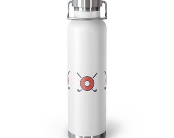 Botella de Phish con diseño de donut y palo de golf de 22 onzas.