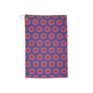 Phish Donut Golf Towel Blue