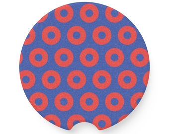 Phish Donut Soapstone Car Coaster