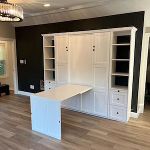 Details in Description.. Our High-Quality Murphy Beds add Style to Your Office/Guest Rooms. Solid Wood