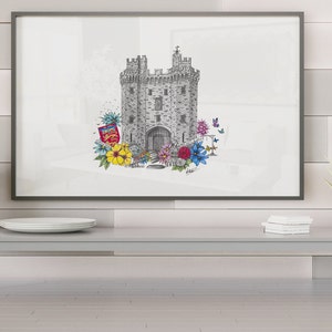 Lancaster Castle - Kunst aan de muur