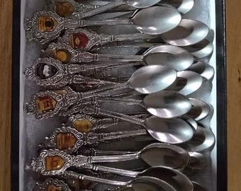 Set of United States Collectible Spoons