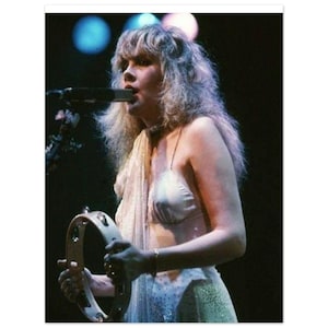 Póster de papel mate de primera calidad de Stevie Nicks