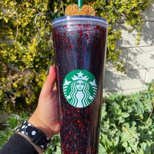 Starbucks snowglobe tumbler