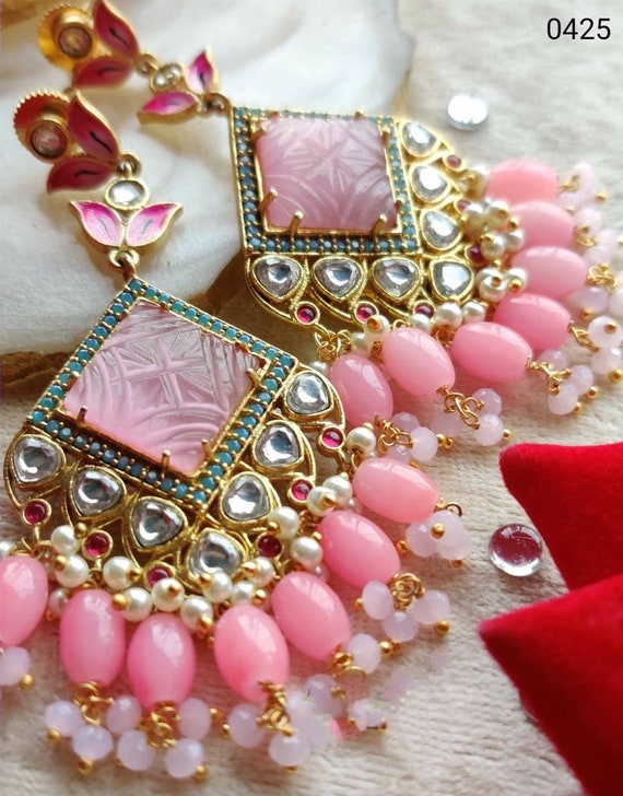 Pink store western earrings