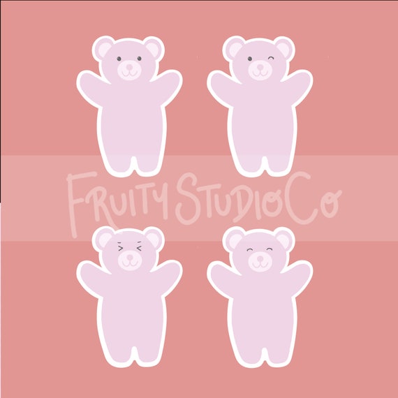 teddy bear stickers