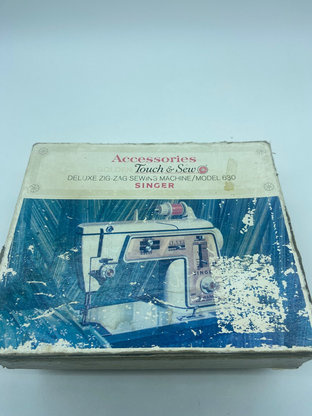 Vintage Singer Sewing Accessories Touch &sew Deluxe Zigzag Etsy