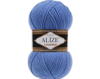 Alize Lana Gold Classic,Wool Yarn Acrylic Yarn Goat Yarn Crochet yarn Blend yarn acrylic yarn goat yarn goat fur yarn Angora