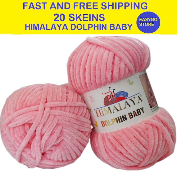 12 Skeins Himalaya Dolphin Baby Free and Fast Shipping , Himalaya Dolphin  Baby