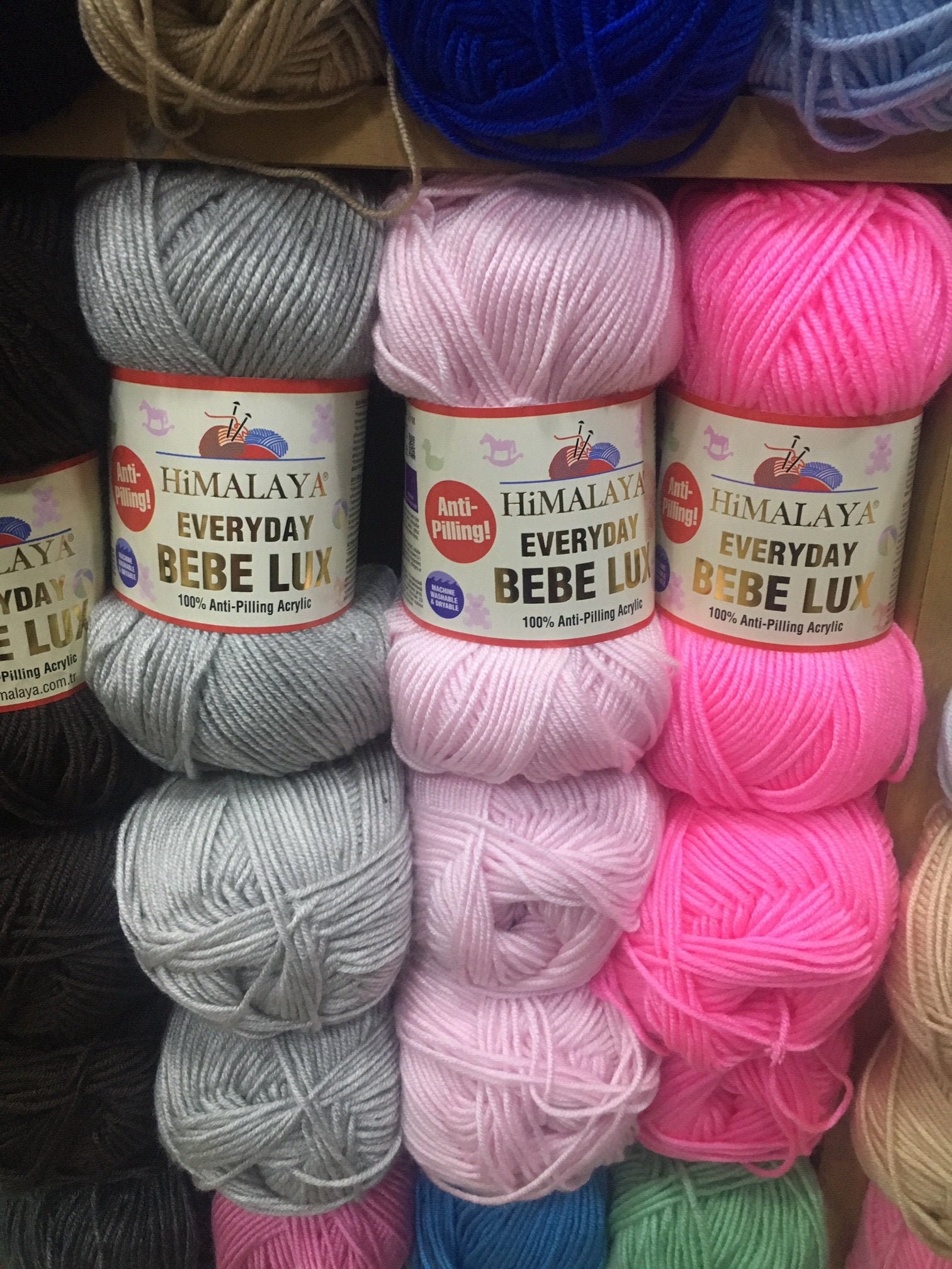 Himalaya Everyday Bebe Lux, Himalaya Yarn, Antipilling Acrylic