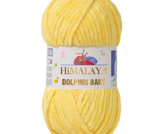 18 Skeins Himalaya Dolphin Baby, Free Standart Shipping, Himalaya Yarn, Baby Yarn,Baby Blanket Yarn, Velvet Yarn, Knitting Yarn,Dolphin Yarn