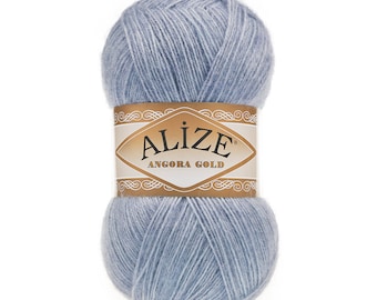12 Skeins Alize Angora Gold Free And Fast Shipping , Wool yarn, acrylic yarn, Bikini Yarn,yarn,  blouse yarn, swimsuit yarn, lingerie yarn