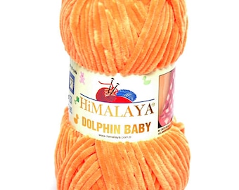 30 Skeins Himalaya Dolphin Baby, Free Standart Shipping, Himalaya Yarn, Baby Yarn,Baby Blanket Yarn, Velvet Yarn, Knitting Yarn,Dolphin Yarn