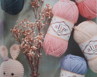 Alize Cotton Gold hobby, hilo de ganchillo, hilo de punto, hilo de bebé, hilo suave, hilo deportivo, hilo multicolor, hilo acrílico, hilo de algodón