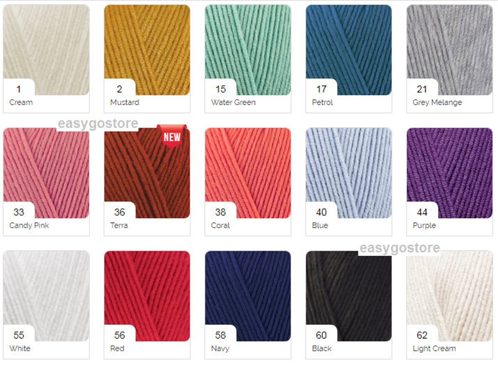 Alize Cotton Gold Yarn 20 Skeins Free and Fast Shipping Etsy