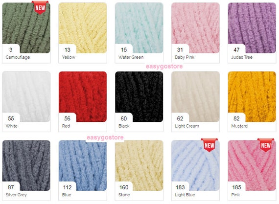 Alize Softy Plus Baby Yarn for Knitting Crochet Yarn Hand Knit Yarn Acrylic  Yarn Color Choice Baby Yarn Baby Hypoallergenic Antibacterial 