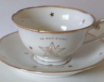 Woodmere China White House Collection George Washington Footed Tea 