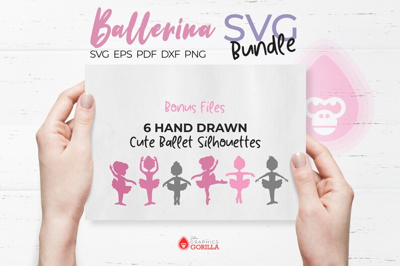 Download Handlettered Ballet & Dance SVG Bundle Deal Ballerina ...