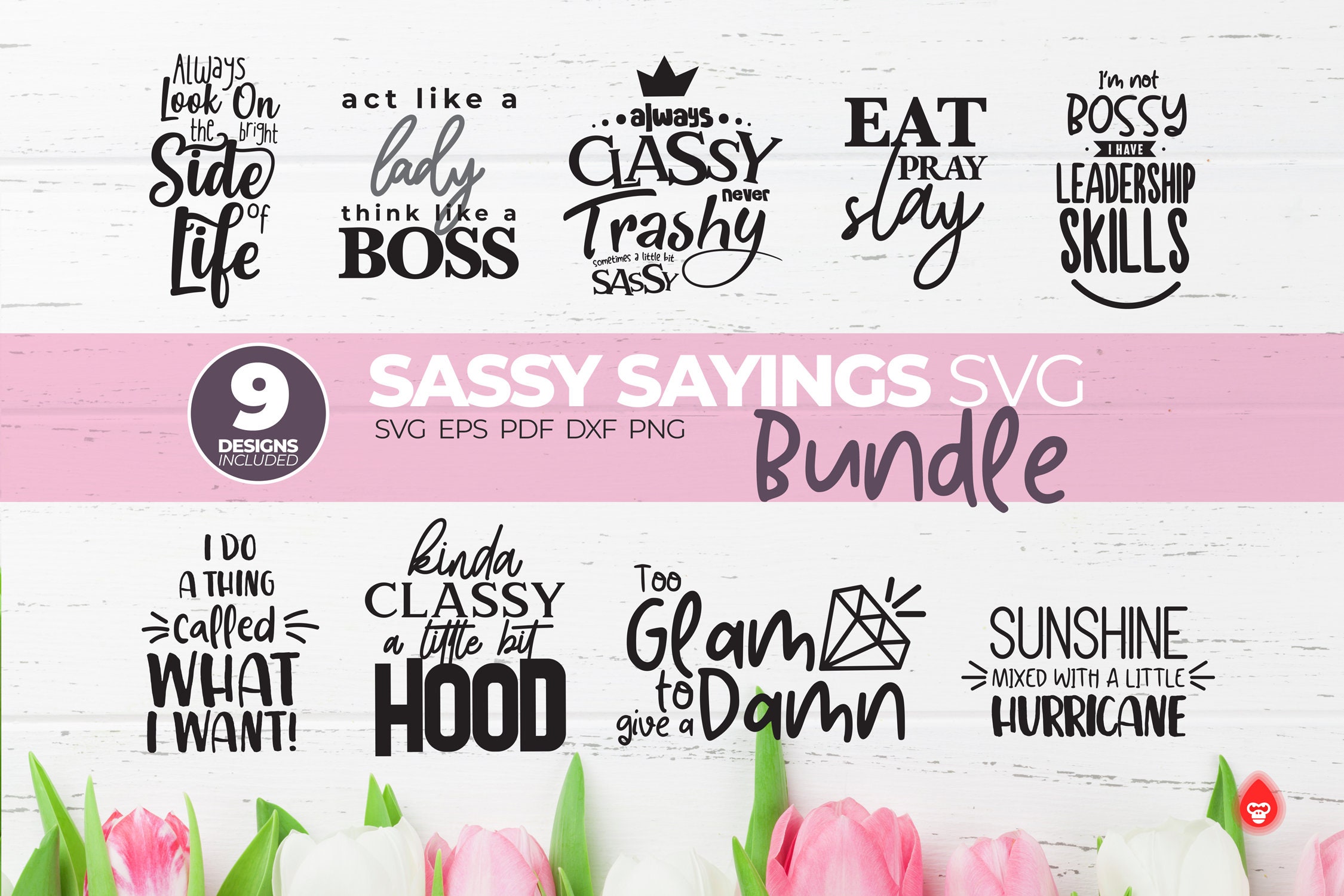 Sassy Quotes Svg Cut File Bundle Funny Sayings Svg And Dxf Etsy