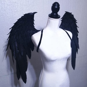 Black wings and more colors for cosplay angel costume any color available cosplay small wings