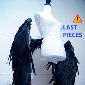 Black waist wings for cosplay Black wings cosplay wings and more colors