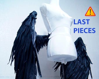 Black waist wings for cosplay Black wings cosplay wings and more colors