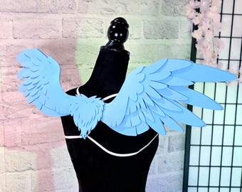 Pony Pegasus Angel wings for cosplay My Little Pony cosplay wings light blue and other colors costume